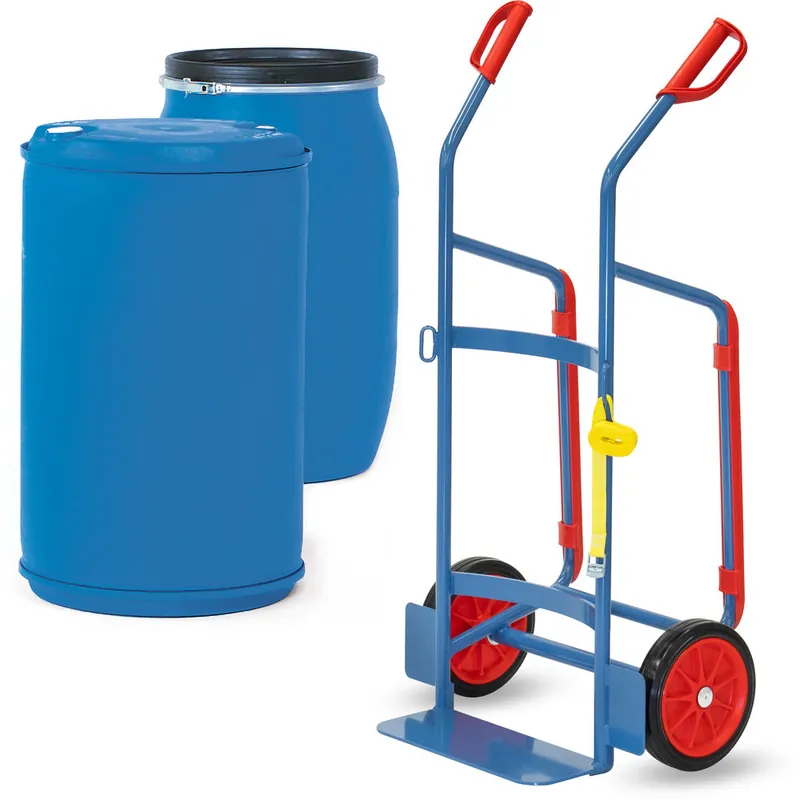 fetra Fasskarre für Kunststoff-Fässer 120 Liter - 220 Liter Direktkauf