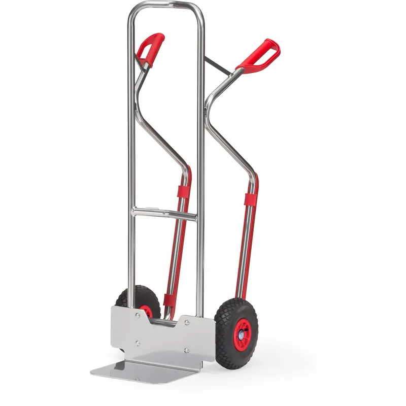 fetra Alukarre mit Kunststoff-Gleitkufen Höhe 1300 mm Kracherpreis