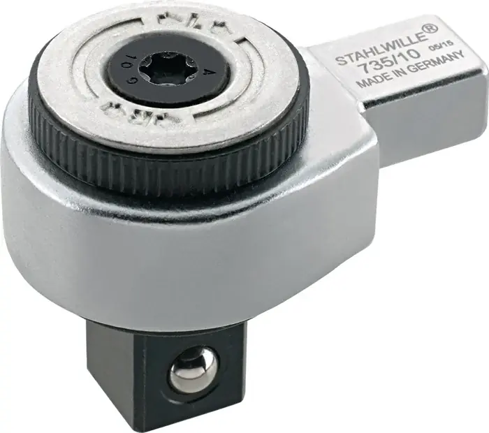 Geprüft Einsteckumschaltknarre 735/40 HD 3/4 Zoll 14x18mm CR-A-STA STAHLWILLE
