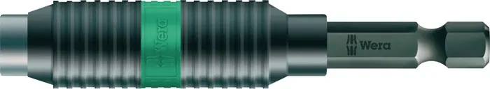 Markenprodukt Bithalter Rapidaptor 1/4 Zoll F 6,3 1/4 Zoll C 6,3+E 6,3 SWF L.75mm WERA