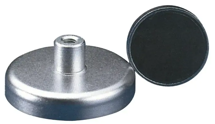 Preisknaller Magnetflachgreifer D.13xH11,5mm m.Gewindebuchse Haftkraft 10N VE: 10 Stück