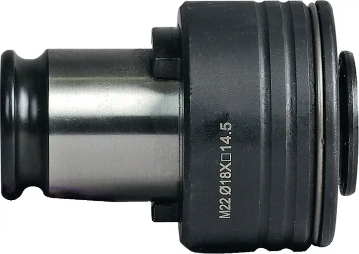 Neu Schnellwechseleinsatz SES 6mmx4,9mm Gr.1 f.DIN 371 M5