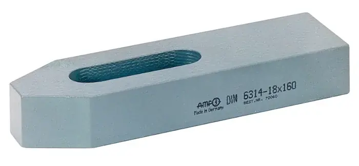 Spanneisen DIN 6314 f.T-Nut 8mm L.60mm AMF Super-Preis