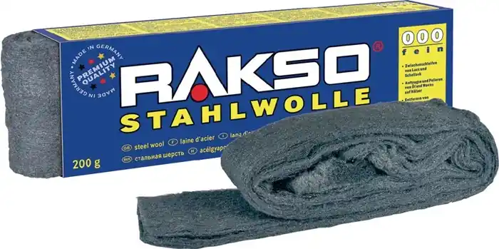 Stahlwolle extrem fein 0000 200g RAKSO Garantierte Lieferung