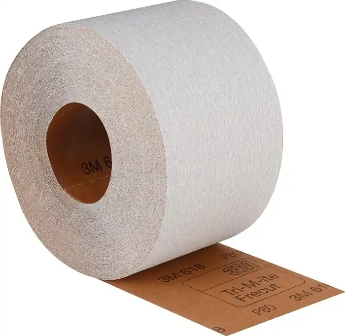 Schleifpapierrolle 618 115mm K.180 f.Lack/Metall SiC 3M Markenware