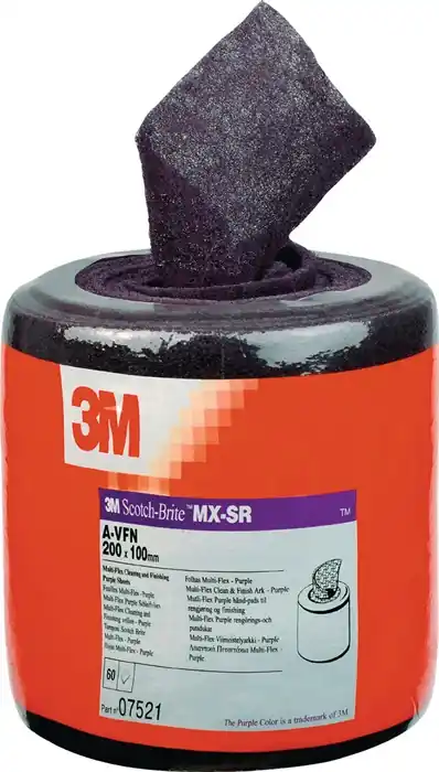 Schleifvliesrolle MX-SR L.6m B.100mm very fine violett 3M Beliebt