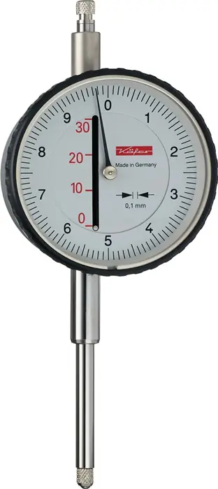 Neu Im Sortiment Messuhr M 10C 30mm Abl.0,1mm KÄFER