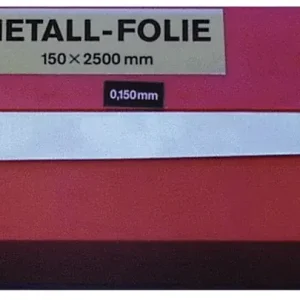 Echt Metallfolie D.0,050mm STA L.2500mm B.150mm RECORD