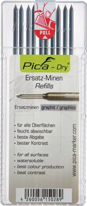 Billig Minenset Pica-Dry 10x graphit feucht abwischbar 10 Minen/Set