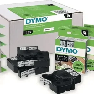 Preiswert Schriftband Band-B.12mm Band-L.7m Stand.schwarz auf gelb DYMO VE: 5 Stück