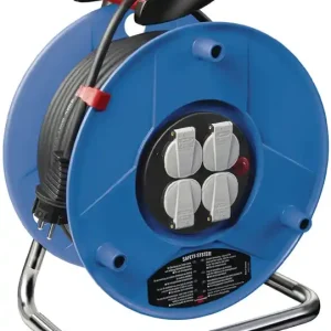 Must-Have Kabeltrommel Garant 25m H05VV-F 3x1,5 mm² 240mm 4 Schutzkon.steckd.