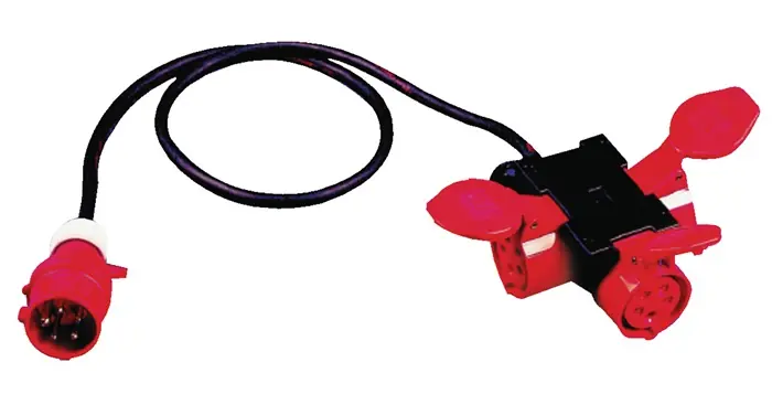 Kompaktverteiler CEE-16 A,5-polig 3xCEE 16 A 5x2,5mm² JÄGER DIREKT Neue Kollektion