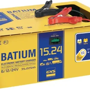 GYS Automatisches Batterieladegerät BATIUM 15-24 - 6/12/24 V Wochenendangebot