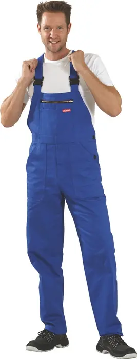 Beliebt Latzhose BW 290 Gr.46 kornblumenblau PLANAM