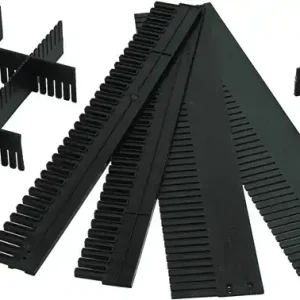 Neue Kollektion Unterteiler f.Transportstapelbehälter H.80mm PP anthrazit 10St./Karton LA-KA-PE