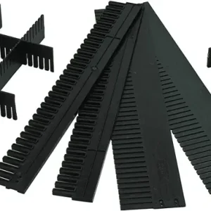 Unterteiler f.Transportstapelbehälter H.120mm PP anthrazit 10St./Karton LA-KA-PE Mega-Angebot