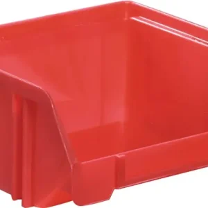Jetzt Kaufen Sichtlagerkasten LK L85/65xB105xH45mm PS rot LA-KA-PE VE: 50 Stück