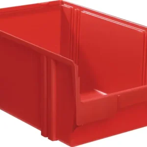 Must-Have Sichtlagerkasten LK L500/450xB300xH200mm PS rot LA-KA-PE VE: 8 Stück