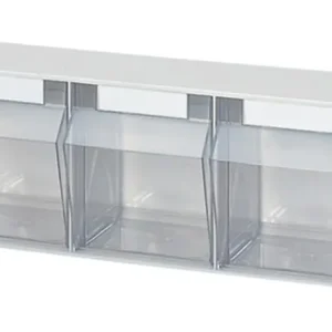 Heißes Angebot Klarsichtmagazin H242xB600xT203mm 3 x E Ku.weiß LOCKWEILER