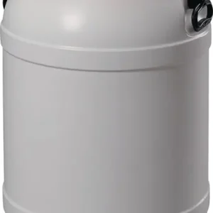 Top-Seller Weithalsfass 68,0l PE weiß m.rotem Deckel m.2Tragegriffen Einfüllöffnung-D.282mm
