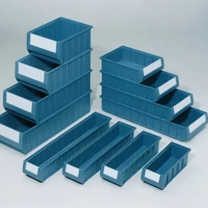 Regalkasten L400xB234xH140mm blau PP VE: 6 Stück Solange Der Vorrat Reicht