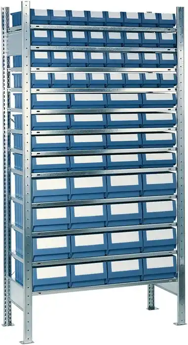 Steckregal H2000xB1000xT500mm Anbauregal 12 Stahlböden 32 x 7,16 x 8,16 x 9 Meistverkauft