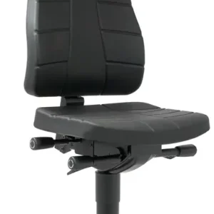 Arbeitsdrehstuhl Highline Bodengleiter Integralschaum schwarz 450-600mm BIMOS Abverkauf