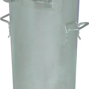 Abverkauf Mülleimer 50l Stahlbl.TZN o.Bügel