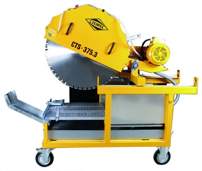 Direktkauf Cedima Tischsäge CTS-375.3 inkl. Diamantscheibe TS Poro Plus 900 mm