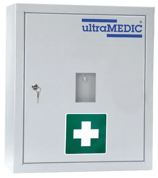 Anbau-Verbandschrank ultraTOP-LOCKER "023", ohne Inhalt, weiß Knallerangebot