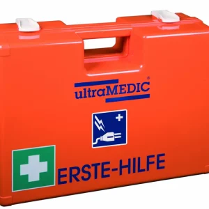 Bestseller Erste-Hilfe-Koffer ultraBOX "ELEKTROBRANCHE", mit Spezialfüllung, orange