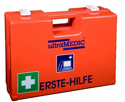 Erste-Hilfe-Koffer ultraBOX "OFFICE", mit Spezialfüllung, orange Super-Preis