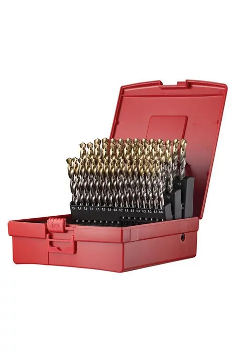 Markenware Spiralbohrersatz A095 DIN 338 TypN D.6-10x0,1mm HSS 41tlg.Ku.-Kass.DORMER