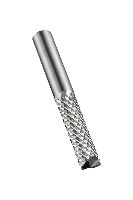 Highlight Schaftfräser P844 D.3mm Gesamt-L.45mm Schneiden-L.13mm HM Blank Diamant