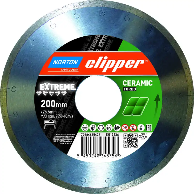Norton Clipper Diamantscheibe Extreme Ceramic Markenware