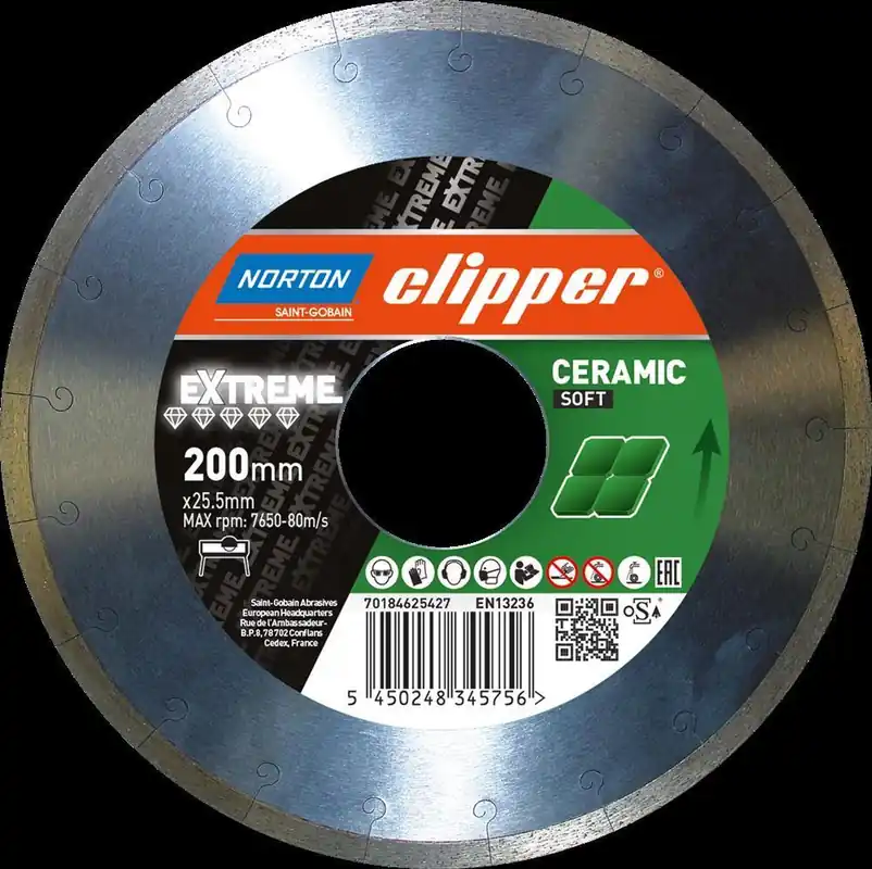 Norton Clipper Diamantscheibe Extreme Ceramic Soft Wochenendangebot