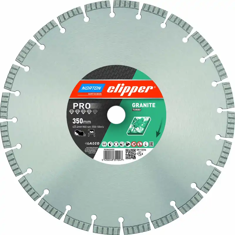 Top-Seller Norton Clipper Diamantscheibe Pro Granite Turbo