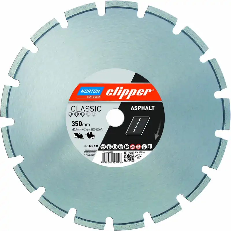 Norton Clipper Diamantscheibe Classic Asphalt Letzte Chance