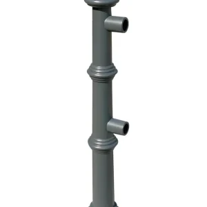 Stilpfosten Schutzgeländer aus Aluminium, für Ober- und Knieholm Ausverkauf