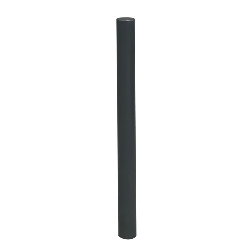 Geprüft Stilpoller aus Stahlrohr Ø 102 mm, mit Flachkopf