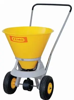 CEMO Streuwagen SW mit Composite-Rahmen und PE-Behälter Must-Have