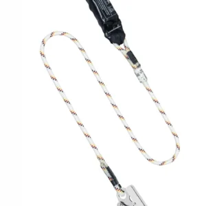 MAS Bandfalldämpfer-Verbindungsmittel BFD 5 mit Kernmantelseil 12mm mit vers. Haken Sale
