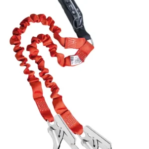 Wochenendangebot MAS Bandfalldämpfer-Verbindungsmittel BFD FlexBelt TWIN Flexibles Gurtband 2 Meter mit versch. Haken