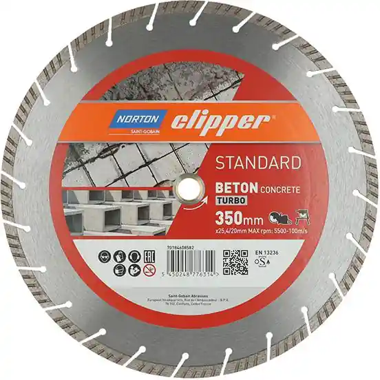 Begrenztes Angebot Norton Clipper Diamantscheibe Standard Beton Turbo