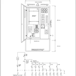 Steidele Anschlussverteilerschrank AV 63.2/121-6 Angebot