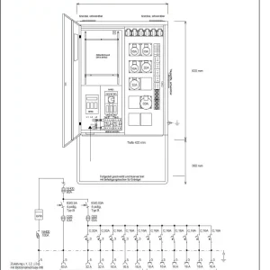 Steidele Anschlussverteilerschrank AV 80.2/321-6 Beliebt