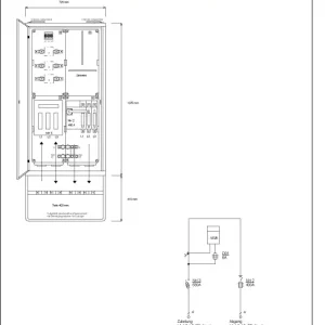 Steidele Anschlussschrank A 400/1Z Schneller Versand