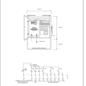 Steidele Verteilerschrank V 63.1/12-6 Angebot