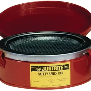 Tränkbehälter 1,0l Stahlbl.D124xH140mm JUSTRITE Preisreduziert