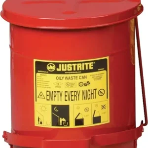 Highlight Sicherheitssammelbehälter 80l Stahlbl.D470xH600mm JUSTRITE